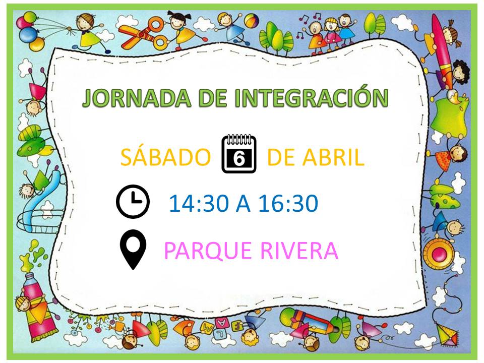 JORNADA DE INTEGRACIÓN